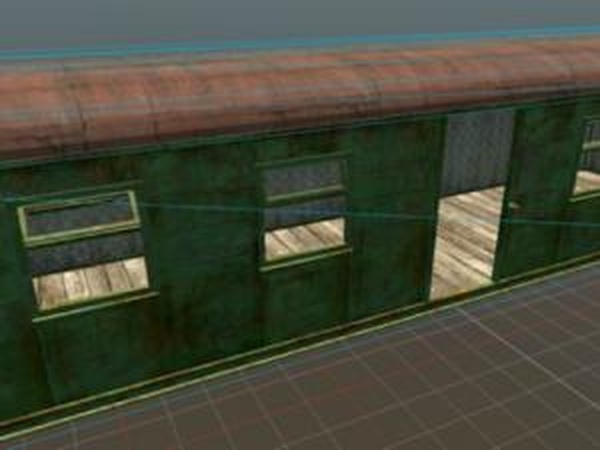 Объект для редактора карт «Вагон»версия 1.0 для SpinTires (v03.03.16)