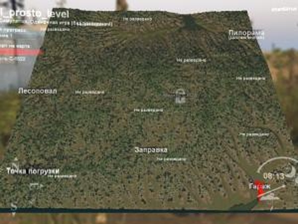 Карта «Просто»версия 1 для SpinTires (v03.03.16)