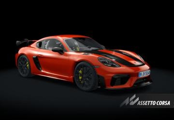 Porsche 718 Cayman GT4 RSверсия 1.150 для Assetto Corsa