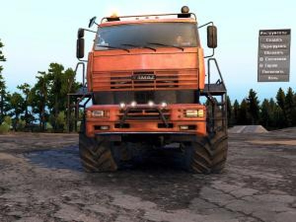 КамАЗ-Riat - «Polar»версия 04.02.17 для SpinTires (v03.03.16)