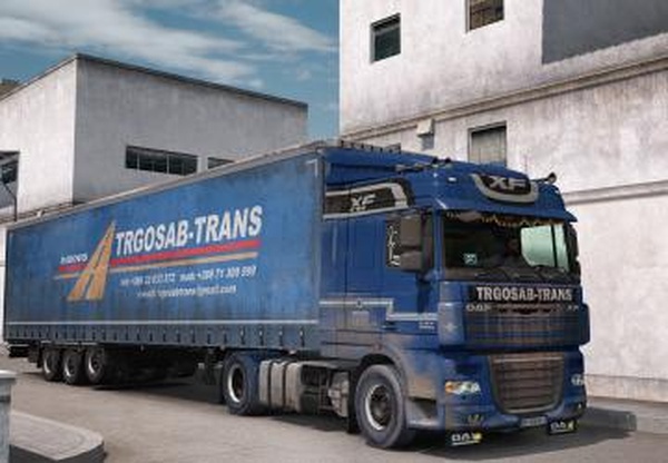 Грязный скин Trgosab Transверсия 1.0 для Euro Truck Simulator 2 (v1.38.x, - 1.40.x)