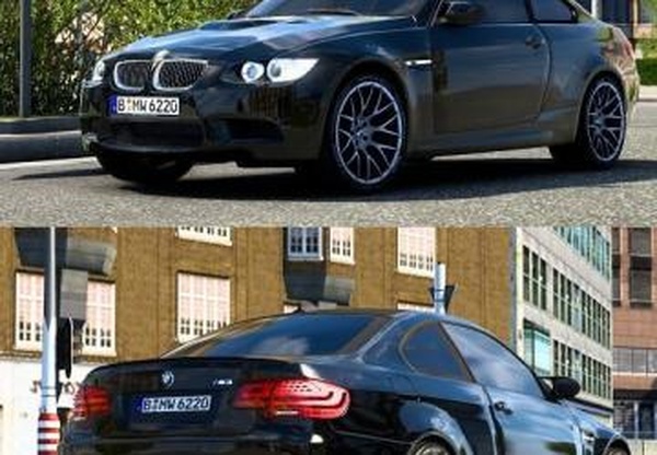 BMW M3 E92 2008версия 2.0 для Euro Truck Simulator 2 (v1.40.x)