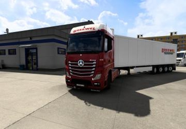 Комбо скин Breewel transportверсия 1.0 для Euro Truck Simulator 2 (v1.40.x)