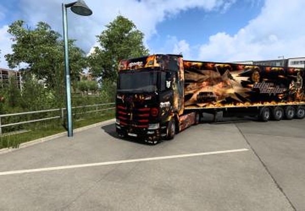 Комбо скин interceptorверсия 0.2 для Euro Truck Simulator 2 (v1.40.x)