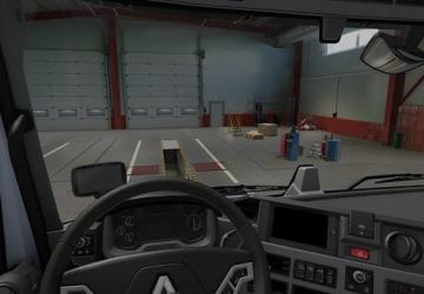 TomTom Trucker 6000 Navigatorверсия 1.2 для Euro Truck Simulator 2 (v1.40.x)