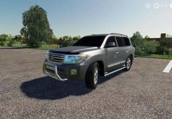 Toyota Land Cruiser 200 2013 V8версия 3.0 для Farming Simulator 2019 (v1.6.0.0)