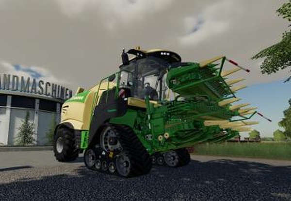 Krone BiG X 1180версия 1.0.0.1 для Farming Simulator 2019 (v1.6.x)