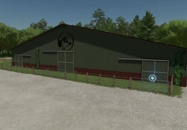 Cow stall with pastureверсия 1.0.0.0 для Farming Simulator 2022