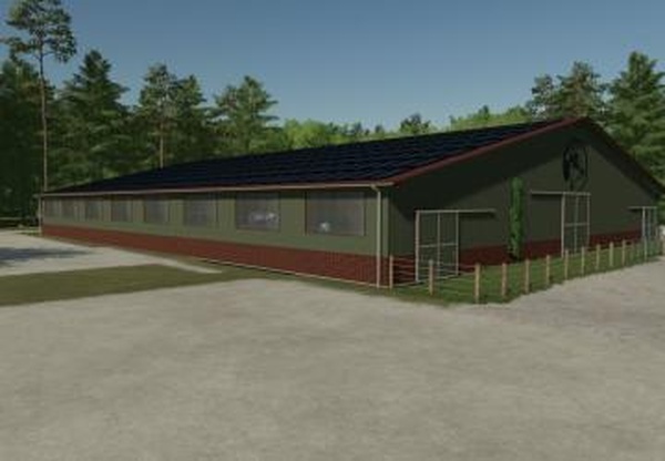 Cow barn without pastureверсия 3.0.0.0 для Farming Simulator 2022