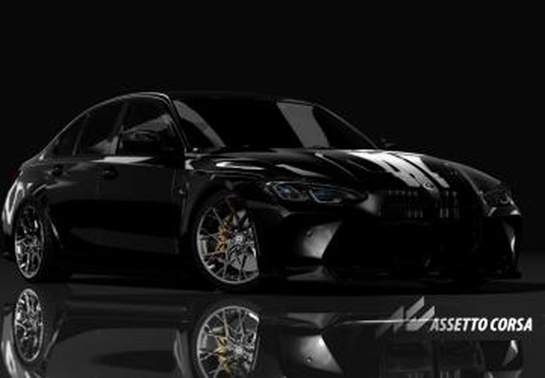 BMW M3 G80 Competition 2023версия 1.5 для Assetto Corsa