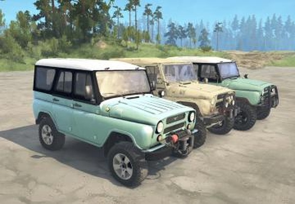 Мод УАЗ 469 юбилейныйверсия 17.03.2019 для Spintires: MudRunner (v18/05/21)
