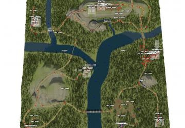 Карта «Как то так»для Spintires: MudRunner (v19.11.18)