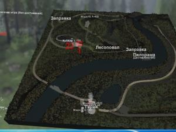 Карта «T 35»версия 01 для SpinTires (v03.03.16)