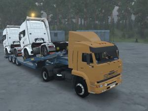 КамАЗ-5460 4x4версия 1.0 для SpinTires (v03.03.16)