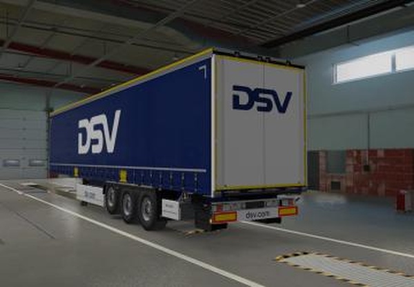 Скин DSV для прицепа Krone Profi Linerверсия 1.0 для Euro Truck Simulator 2 (v1.40.x)