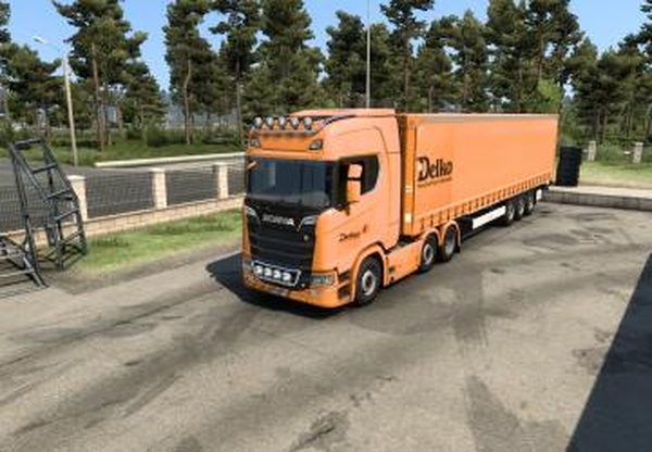 Комбо скин Delkoверсия 2.0 для Euro Truck Simulator 2 (v1.40.x)