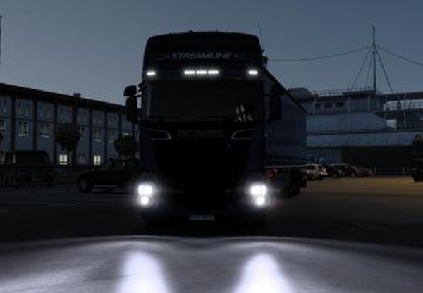 Realistic Headlightsверсия 3.0 для Euro Truck Simulator 2 (v1.40.x)