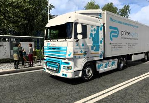 Комбо скин Prime DAFверсия 1.0 для Euro Truck Simulator 2 (v1.40.x)