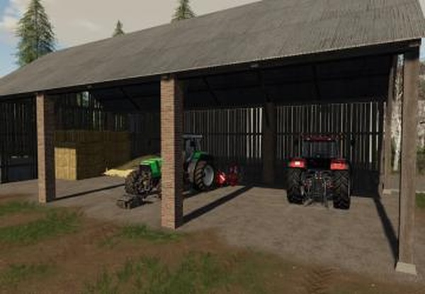 Straw Shedверсия 1.0.0.0 для Farming Simulator 2019
