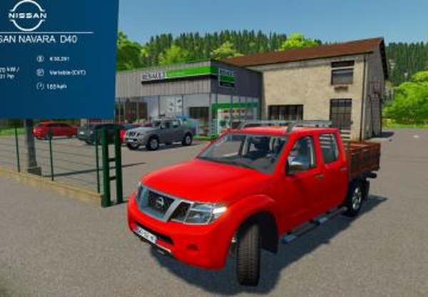 Nissan Navara D40версия 1.0.0.0 для Farming Simulator 2022