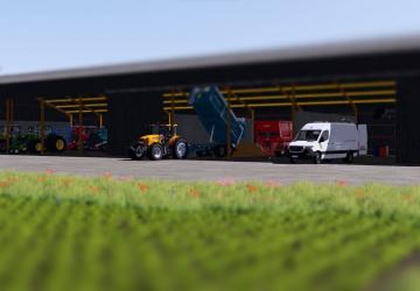 Material storage buildingверсия 1.0.0.0 для Farming Simulator 2022
