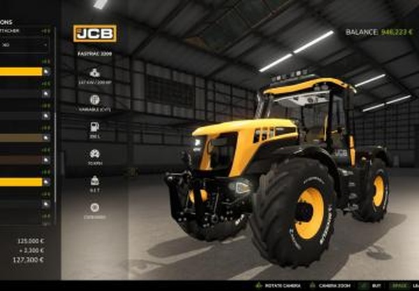 JCB 3200версия 1.0.0.1 для Farming Simulator 2025