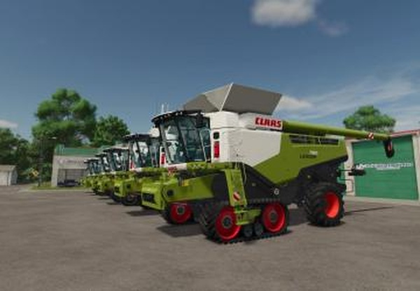 Claas Lexion 600-700 2012-2015-2017версия 1.0.0.0 для Farming Simulator 2025