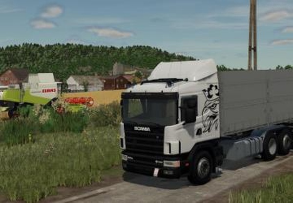 Scania 164Gверсия 1.0.0.0 для Farming Simulator 2025