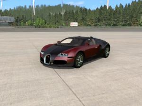 Bugatti Veyronверсия 1 для BeamNG.drive (v0.9)