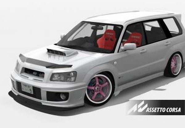 Subaru Forester STI Team Low Starверсия 1.0 для Assetto Corsa