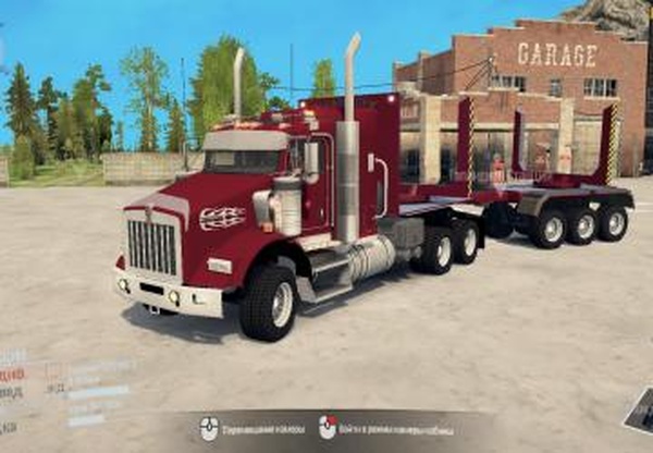 Kenworth T800версия 1 для Spintires: MudRunner (v18.10.18)