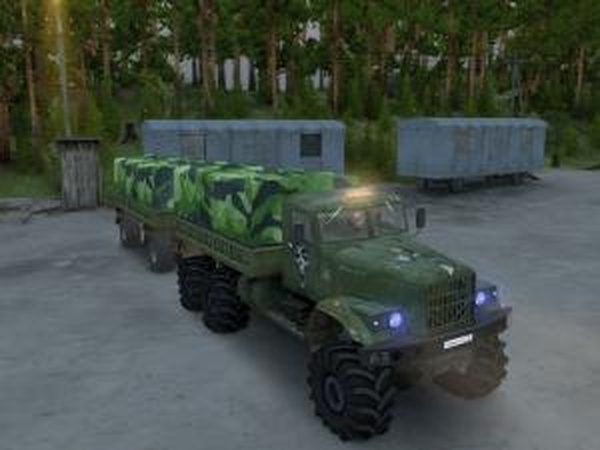 Текстура «Гаражные части»версия 1.0 для SpinTires (v03.03.16)