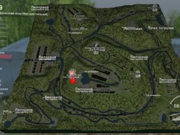 Карта «Лес 9»версия 1.0 для SpinTires (v03.03.16)