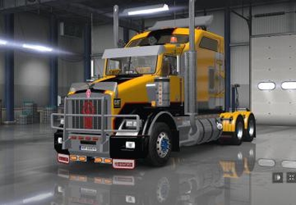 Kenworth T800версия 1.9 для Euro Truck Simulator 2 (v1.35.x, 1.36.x)