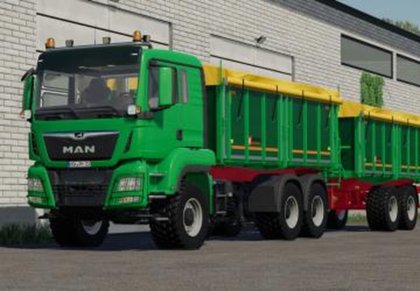 MAN TGS Agroliner Packверсия 1.0.0.0 для Farming Simulator 2019 (v1.6.x)