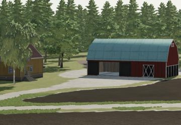 Карта «Somewhere In Sweden»версия Beta для Farming Simulator 2022