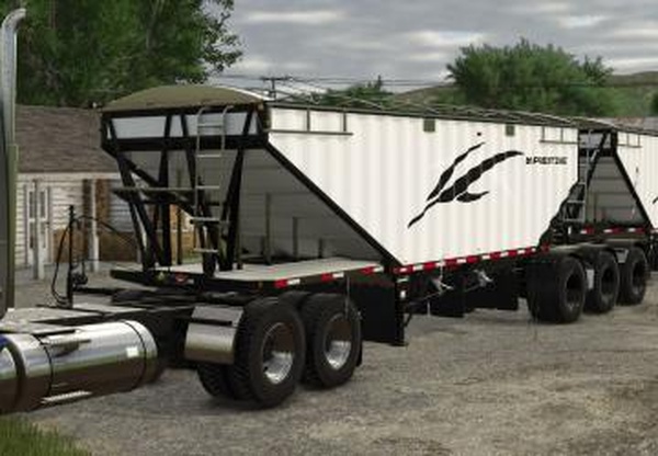 Prestige Super B Trailer Bulkверсия 1.0.1.0 для Farming Simulator 2025