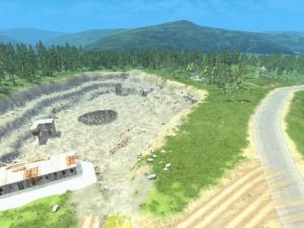 Карта «Русские Дороги»версия 1 для BeamNG.drive (v0.9)