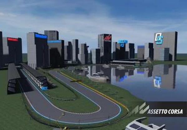Blue City Circuitверсия 1.0 для Assetto Corsa