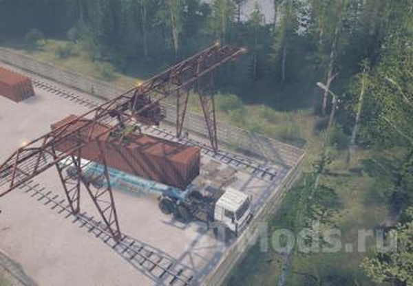 Карта «Начальник базы 5»версия 2.0 для Spintires: MudRunner (v18/05/21)