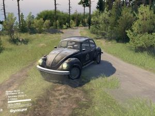 Volkswagen Beetleверсия 31.01.17 для SpinTires (v03.03.16)