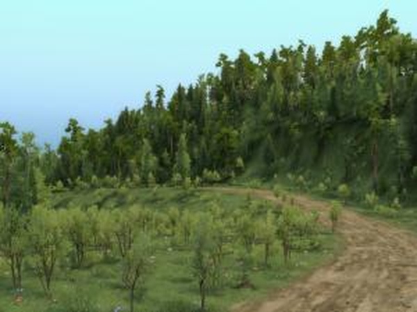 Карта «Плотина»версия 01 для SpinTires (v03.03.16)