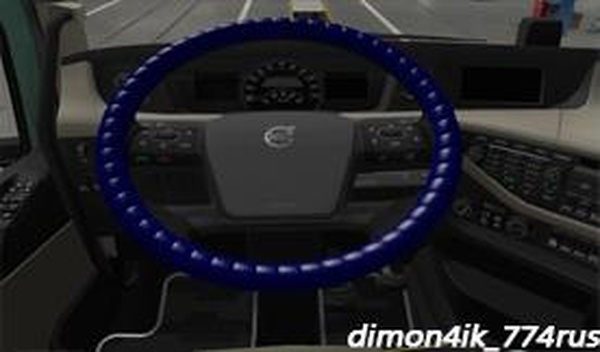 Оплетка на руль для Volvo FH16 2012версия 1.0 для Euro Truck Simulator 2 (v1.39.x, 1.40.x)