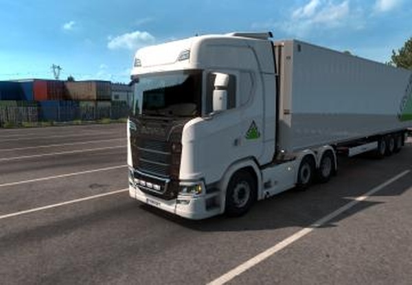 Комбо скин Леруа Мерлен для Scania S 2016v3.0 для Euro Truck Simulator 2 (v1.39.x, 1.40.x)