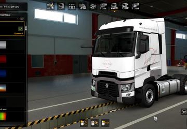 Скин TransMan для Renault Range Tверсия 1.0 для Euro Truck Simulator 2 (v1.39.x, 1.40.x)