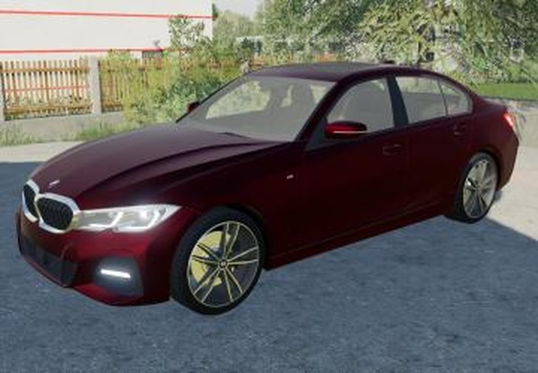 BMW 330i M 2019версия 1.0 для Farming Simulator 2019 (v1.6.x)