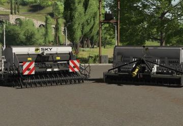SKY Tramline SEверсия 1.0.0.0 для Farming Simulator 2022