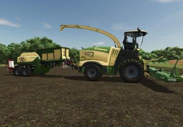 Krone BiG X 1180версия 1.0.0.0 для Farming Simulator 2025