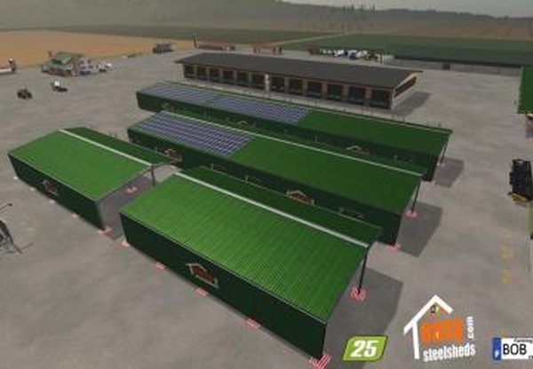 EasyShed Packверсия 1.0.0.0 для Farming Simulator 2025