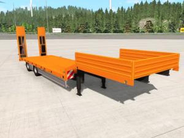 Полуприцеп Flieglдля BeamNG.drive (v0.9)